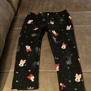 Black Minnie Mouse Leggings